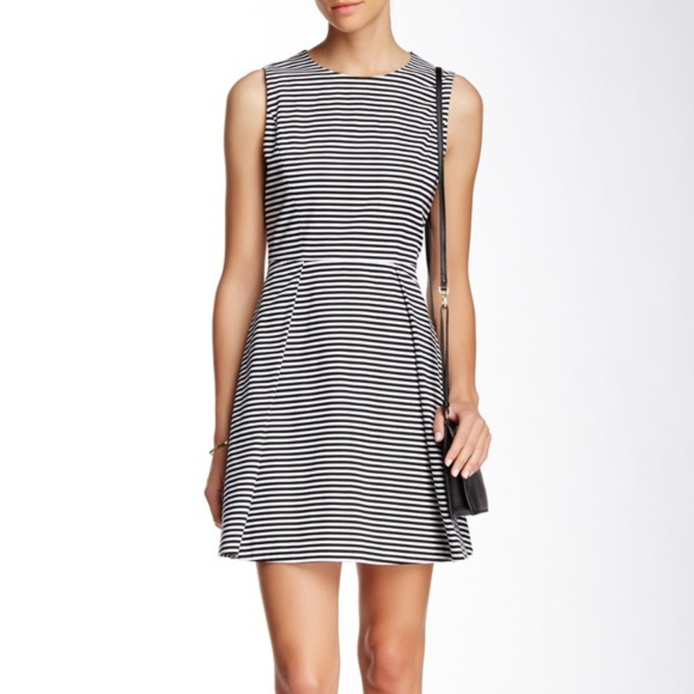 Kate Spade Sleeveless Striped Day Dress US2